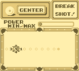 Side Pocket screenshot 5 for GameBoy